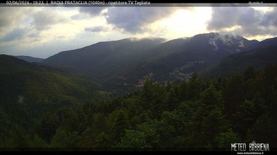 immagine della webcam nei dintorni di Eremo di Camaldoli: webcam Badia Prataglia