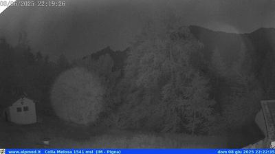 immagine della webcam nei dintorni di Sanremo: webcam Castel Vittorio