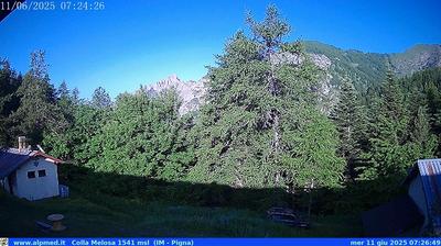 immagine della webcam nei dintorni di Briga Alta: webcam Castel Vittorio
