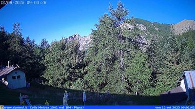 immagine della webcam nei dintorni di Bordighera: webcam Castel Vittorio