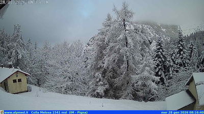 immagine della webcam nei dintorni di Bordighera: webcam Castel Vittorio