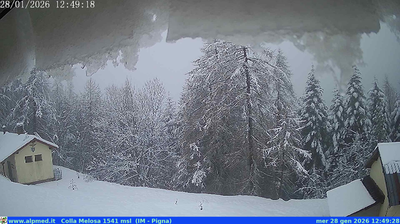 immagine della webcam nei dintorni di Vallecrosia: webcam Castel Vittorio