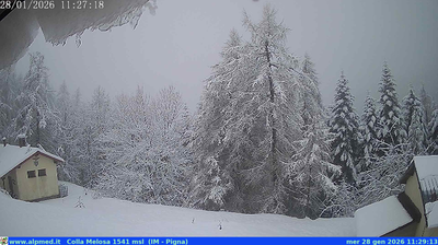 immagine della webcam nei dintorni di Briga Alta: webcam Castel Vittorio