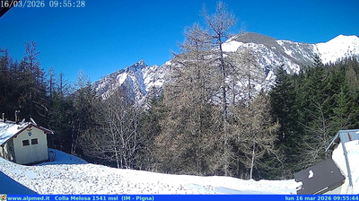 immagine della webcam nei dintorni di Monesi: webcam Castel Vittorio