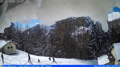 immagine della webcam nei dintorni di Vallecrosia: webcam Castel Vittorio