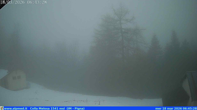 immagine della webcam nei dintorni di Badalucco: webcam Castel Vittorio