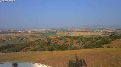 immagine della webcam nei dintorni di Monte Bottigli: webcam Roselle
