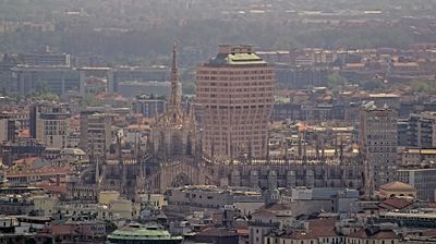 immagine della webcam nei dintorni di Milano Porta Nuova: webcam Milano Centro Direzionale