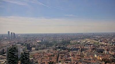 immagine della webcam nei dintorni di Milano Grigioni: webcam Milano Centro Direzionale