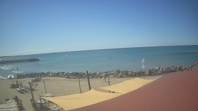 immagine della webcam nei dintorni di Santa Marinella: webcam Focene