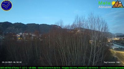 immagine della webcam nei dintorni di Petrella Salto: webcam Tagliacozzo