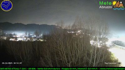 immagine della webcam nei dintorni di Torano: webcam Tagliacozzo