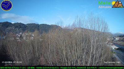 immagine della webcam nei dintorni di Avezzano: webcam Tagliacozzo