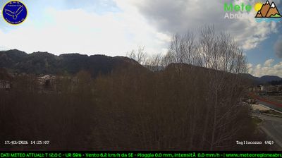 immagine della webcam nei dintorni di Borgorose: webcam Tagliacozzo