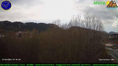 immagine della webcam nei dintorni di Campo Felice: webcam Tagliacozzo