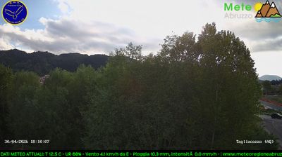 immagine della webcam nei dintorni di Fiamignano: webcam Tagliacozzo