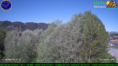 immagine della webcam nei dintorni di Vallepietra: webcam Tagliacozzo