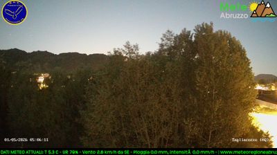 immagine della webcam nei dintorni di Mandela: webcam Tagliacozzo