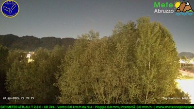 immagine della webcam nei dintorni di Borgorose: webcam Tagliacozzo