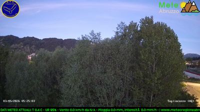 immagine della webcam nei dintorni di Ovindoli: webcam Tagliacozzo