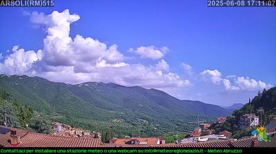 immagine della webcam nei dintorni di Campaegli: webcam Arsoli