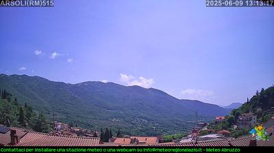 immagine della webcam nei dintorni di Genazzano: webcam Arsoli