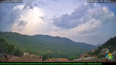 immagine della webcam nei dintorni di Petrella Salto: webcam Arsoli