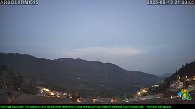 immagine della webcam nei dintorni di Petrella Salto: webcam Arsoli
