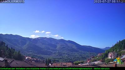 immagine della webcam nei dintorni di Tagliacozzo: webcam Arsoli