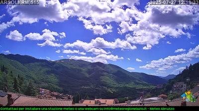immagine della webcam nei dintorni di Vallepietra: webcam Arsoli