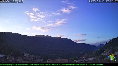immagine della webcam nei dintorni di Pescorocchiano: webcam Arsoli
