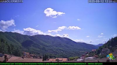 immagine della webcam nei dintorni di Genazzano: webcam Arsoli