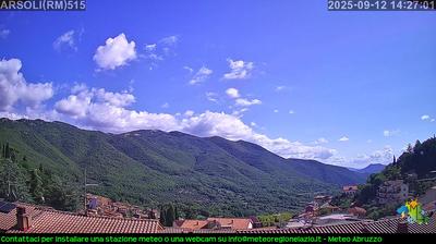 immagine della webcam nei dintorni di Vallepietra: webcam Arsoli