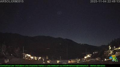 immagine della webcam nei dintorni di Cervara di Roma: webcam Arsoli