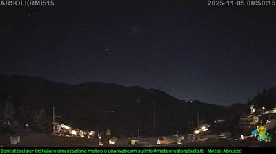 immagine della webcam nei dintorni di Mandela: webcam Arsoli