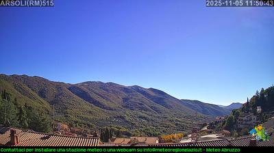 immagine della webcam nei dintorni di Serrone: webcam Arsoli