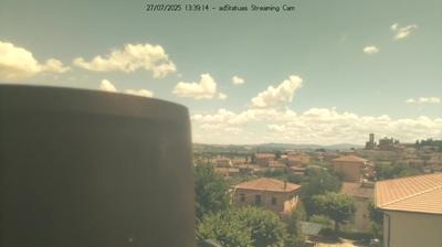 immagine della webcam nei dintorni di Panicale: webcam Montepulciano Stazione