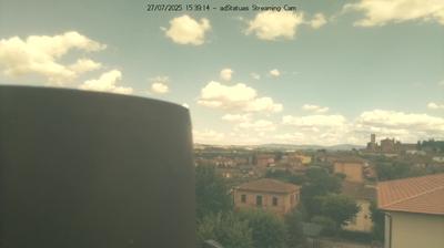 immagine della webcam nei dintorni di Fabro: webcam Montepulciano Stazione