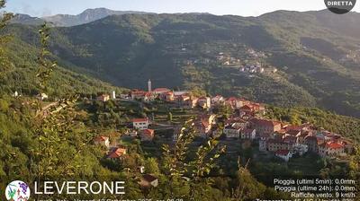 immagine della webcam nei dintorni di Dolceacqua: webcam Borghetto d'Arroscia