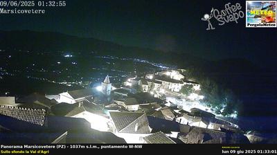 immagine della webcam nei dintorni di Moliterno: webcam Marsicovetere