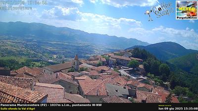 immagine della webcam nei dintorni di Grumento Nova: webcam Marsicovetere
