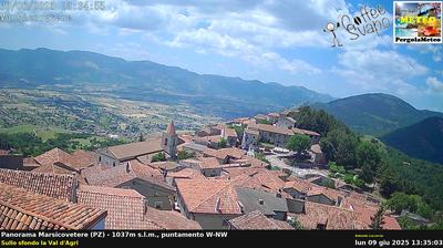 immagine della webcam nei dintorni di Teggiano: webcam Marsicovetere