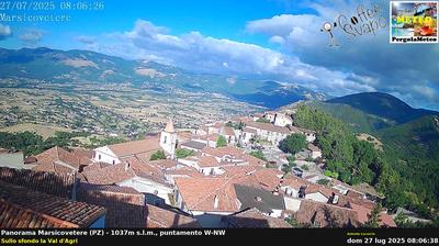 immagine della webcam nei dintorni di Potenza: webcam Marsicovetere