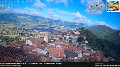 immagine della webcam nei dintorni di Tramutola: webcam Marsicovetere