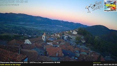 immagine della webcam nei dintorni di Monte Sirino: webcam Marsicovetere