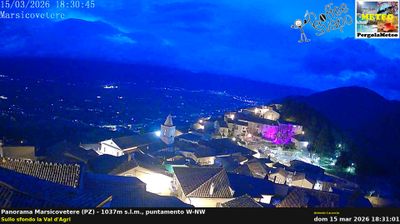 immagine della webcam nei dintorni di Pietrapertosa: webcam Marsicovetere