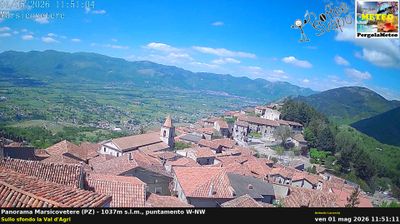immagine della webcam nei dintorni di Tito: webcam Marsicovetere