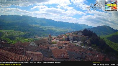 immagine della webcam nei dintorni di Monte Sirino: webcam Marsicovetere