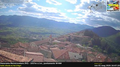 immagine della webcam nei dintorni di Abriola: webcam Marsicovetere