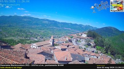 immagine della webcam nei dintorni di Brienza: webcam Marsicovetere